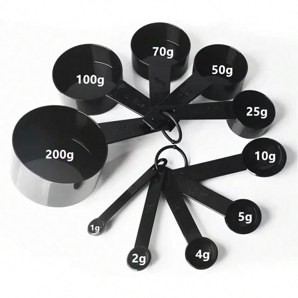 10pcs/Set Measuring Tools Kitchen Measuring Spoons Teaspoon Sugar Scoop Cake Baking Flour Measuring Cups Kitchen Spoons