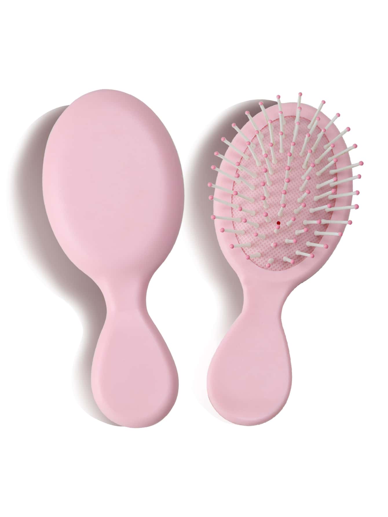1pc Mini Portable Daisy Floral Frosted Air Cushion Hair Brush With Handle, Styling Tool, Hair Care, Gift For Girls, Hair Brush, Comb, Beauty Tool, Salon Beauty Supply, Back To School, Travel Essential