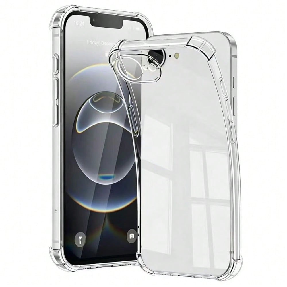 1pc Transparent Phone Case Compatible With IPhone 17, Soft TPU Full Camera Protection Ultra Thin Phone Case Compatible With IPhone 17 Pro Max/17 Pro/17 Air/17/15/16/14/13/12/11 Series