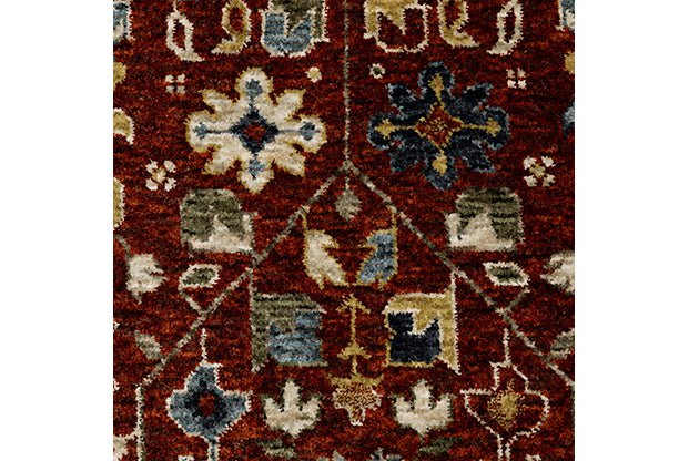 Oriental Weavers Area Rugs Aberdeen Area Rugs 6R Red Persian By OWRugs In 8 Sizes
