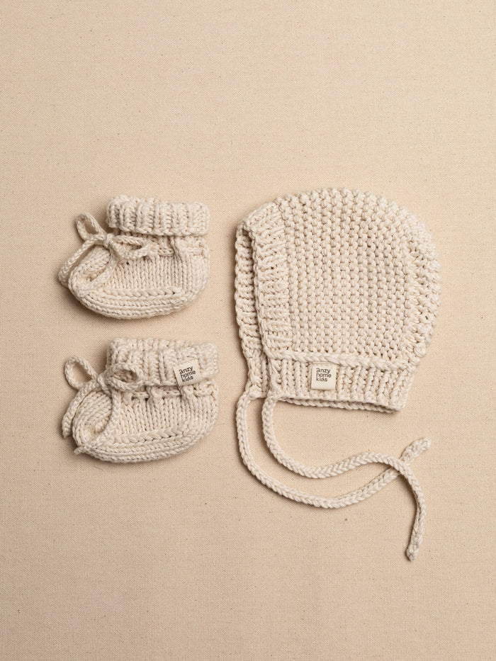 Anzy Home Boho Bonnet & Booties Set