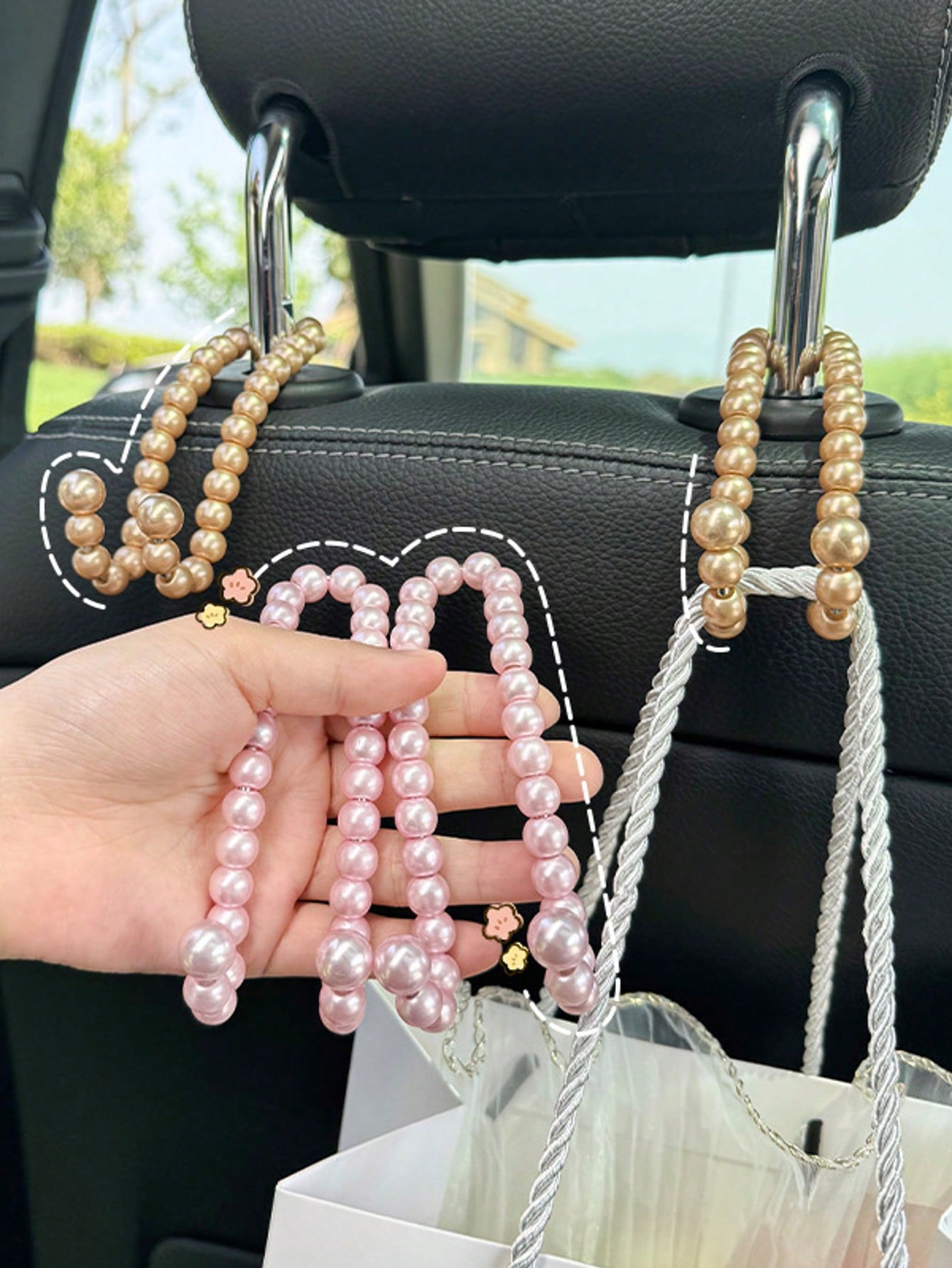 Car Storage Pearl Hook, A Gift For Friends And Family