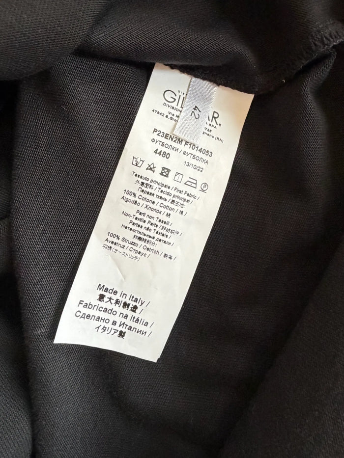 N°21 Feather-trimmed Cotton , 23en2m0f10140539000-t-shirt NWOT