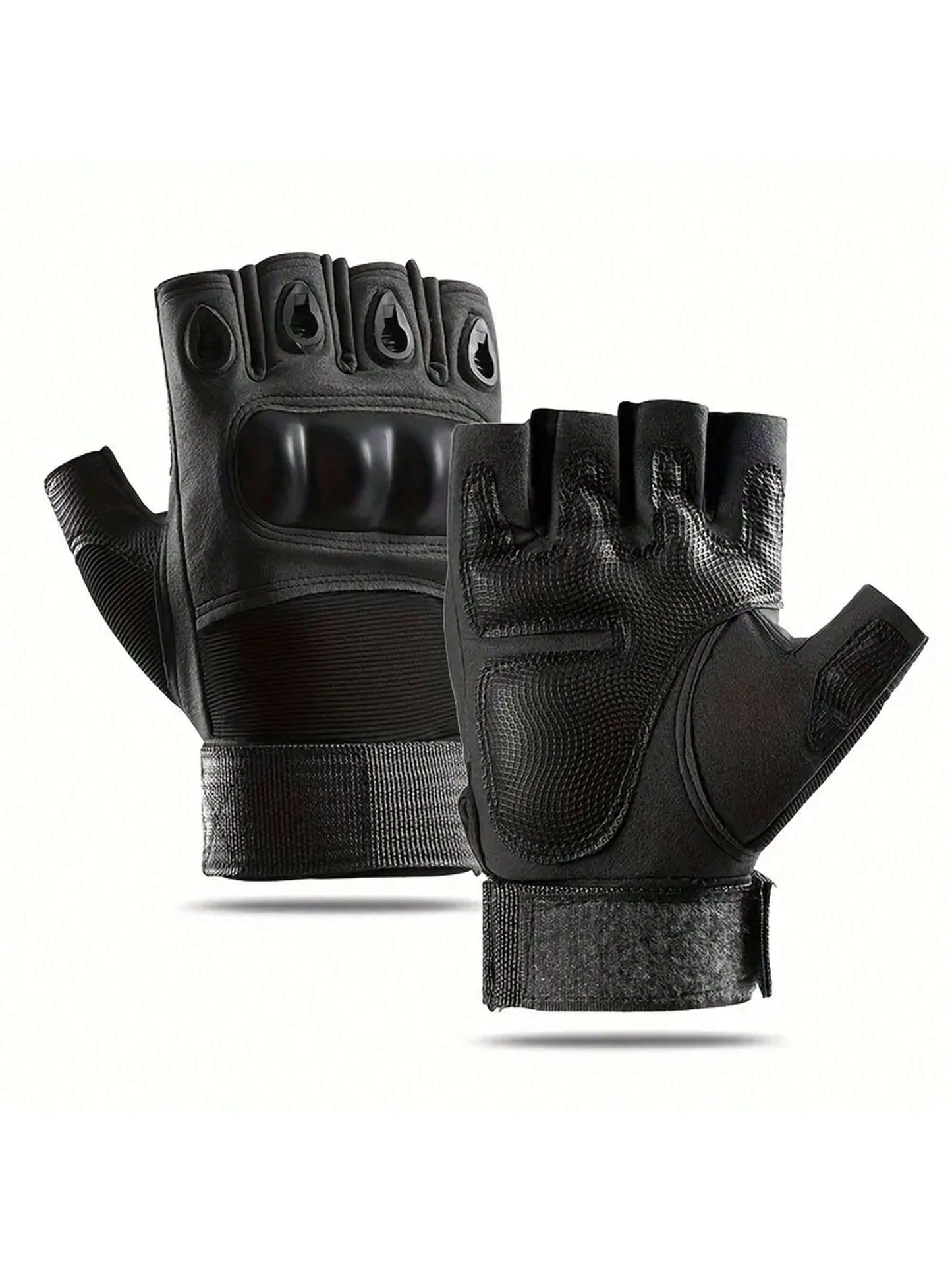 Padded Fitness Gloves For Men And Women, Featuring A Fingerless Design, Are Suitable For Gym Training, Suspension Training, Weightlifting, Cycling, Pull-Ups, Rowing, And Other Sports. They Are Ideal F