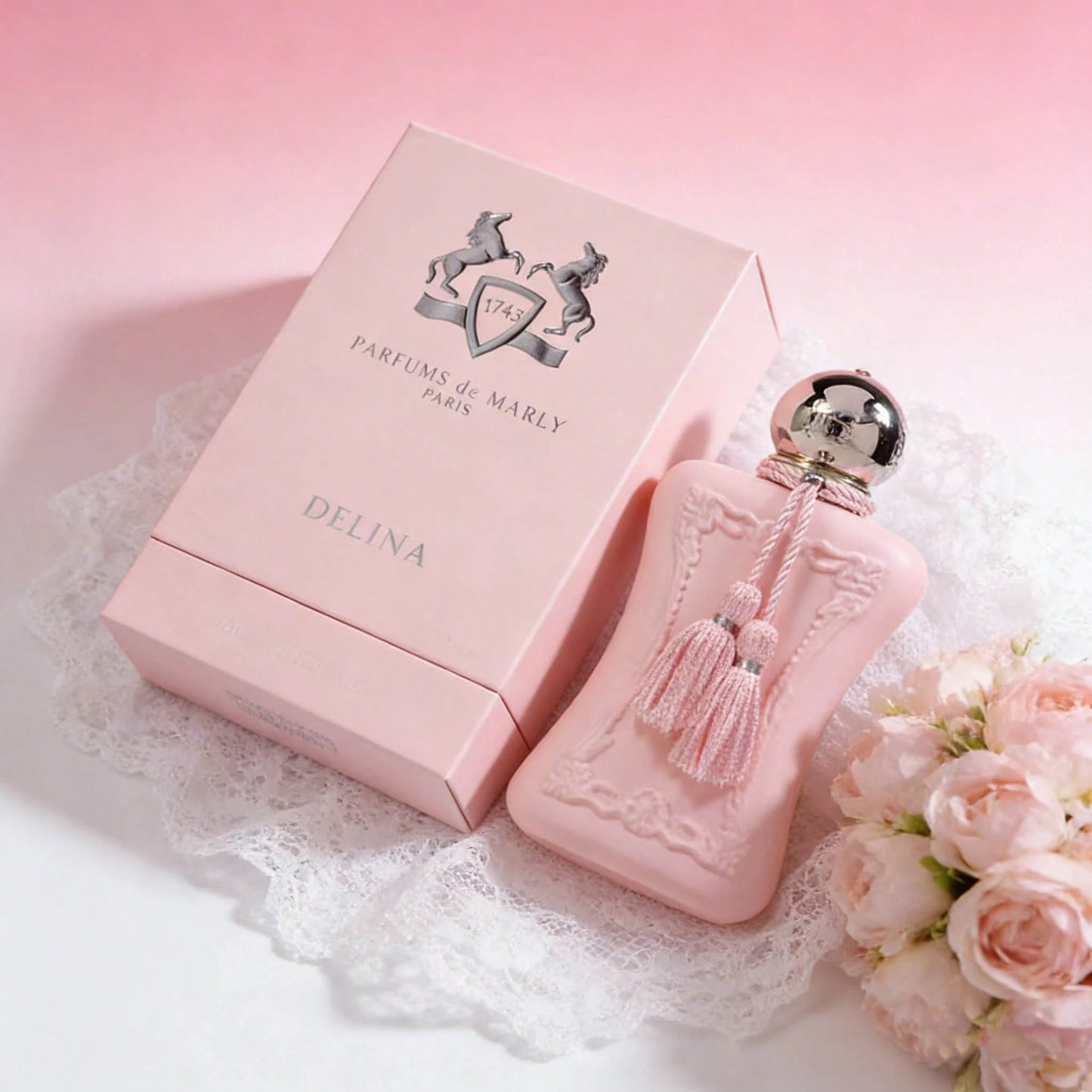 Parfums De Marly Delina 75ml Fresh Floral Fruity Women's Perfume Gift For Daily Wear