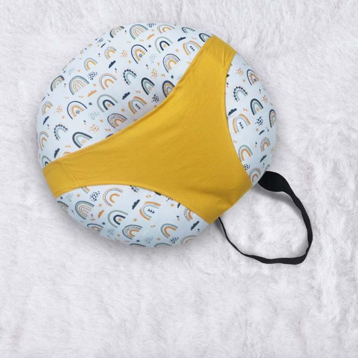 Rainbow Rain - Baby Feeding Pillow | Nursing Pillow | Breastfeeding Pillow