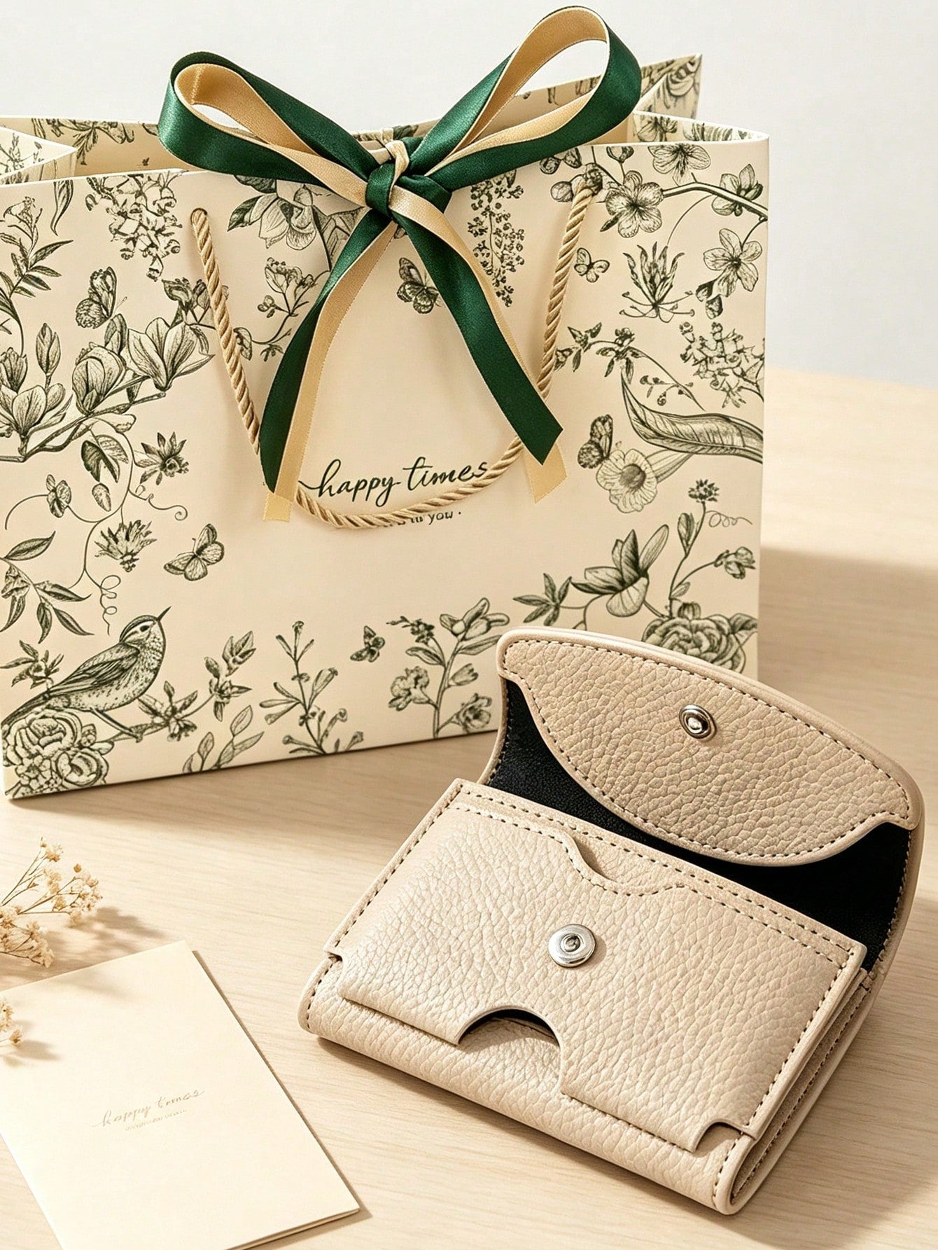 Short Wallet, Women's Genuine Leather Zipper Mini Wallet With Gift Bag, Fashionable Leather Women's Wallet, Cash, ID Card, Credit Card, Portable Coin Purse, Card Holder, Coin Wallet, Mini Wallet, Suit