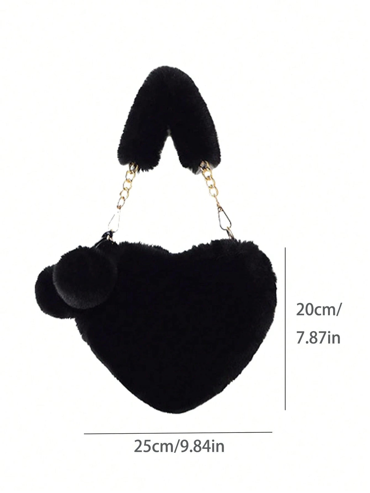 XD Little Girls Autumn/Winter Outdoor Essential New Soft Plush Mini Handbag, Thick Soft Plush Texture, Cute And Soft, Lightweight And Easy To Carry, Stores Coins, Stickers, Small Hair Accessories, Sui