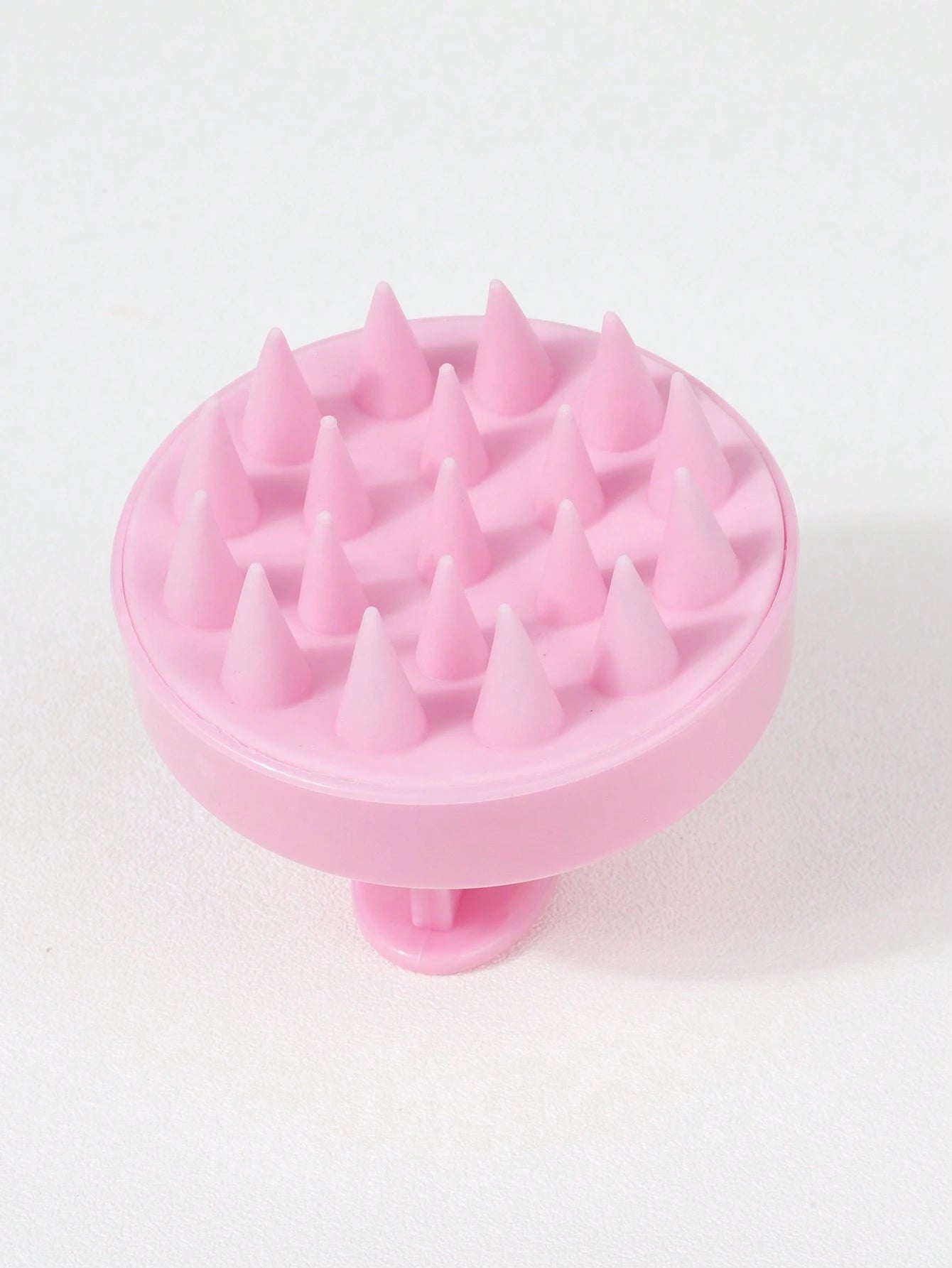 1 19-Tooth Shampoo Brush Head Brush Comb Silicone Shampoo Brush, Bath Comb Hairdressing Tools