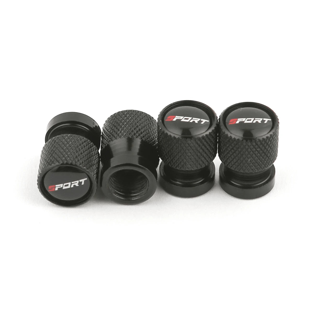 1/2/4/10pcs Aluminum Alloy Tire Valve Stem Caps, Replacement Wheel Hub Tire Caps, Suitable For Multiple Car Models