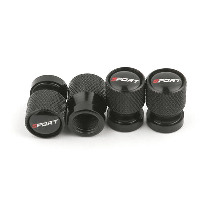 1/2/4/10pcs Aluminum Alloy Tire Valve Stem Caps, Replacement Wheel Hub Tire Caps, Suitable For Multiple Car Models