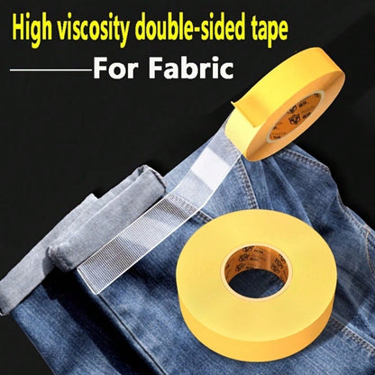 1/2/4 Rolls Strong Adhesive Fabric Tape, No-Cut Multi-Functional No-Trace Hemming Tape For Pants And Sleeves, Suitable For Fabric And Clothing No-Sew Self-Adhesive Fixing Patch