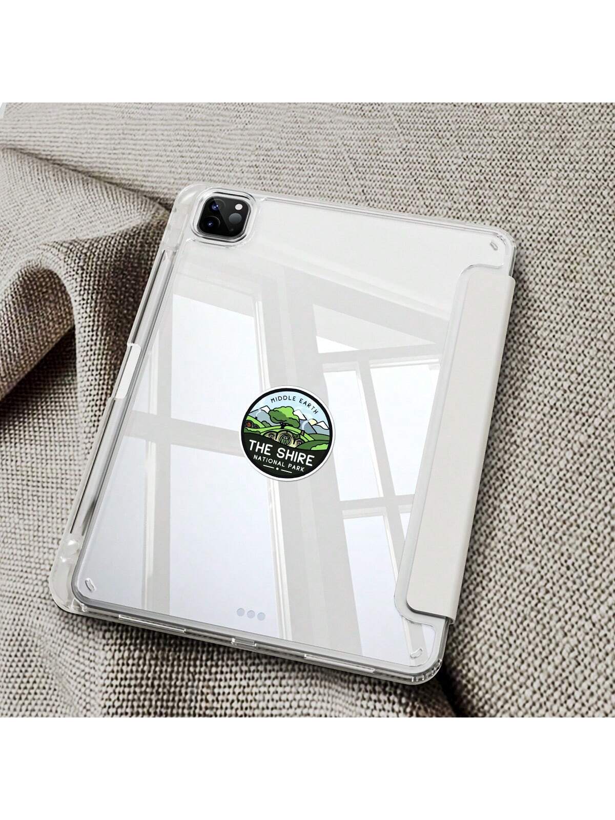 1/2/5pcs The Shire National Park Sticker, Positive Sticker, Inspirational Decal, Self Care Sticker For Laptop Water Bottle Car Skateboard,Vibrant Design Fun & Quirky Uv-Resistant Sticker, Applied To C