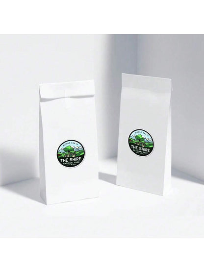 1/2/5pcs The Shire National Park Sticker, Positive Sticker, Inspirational Decal, Self Care Sticker For Laptop Water Bottle Car Skateboard,Vibrant Design Fun & Quirky Uv-Resistant Sticker, Applied To C