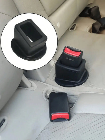 1/2/ Pcs Silicone Seat Buckle Fastener, Car Seat Belt Slot Retainer, Easy To Reach Car Seat Buckle Reinforcement, Keeps Socket Buckle Upright, Fits Most Car Buckle Holder Fasteners