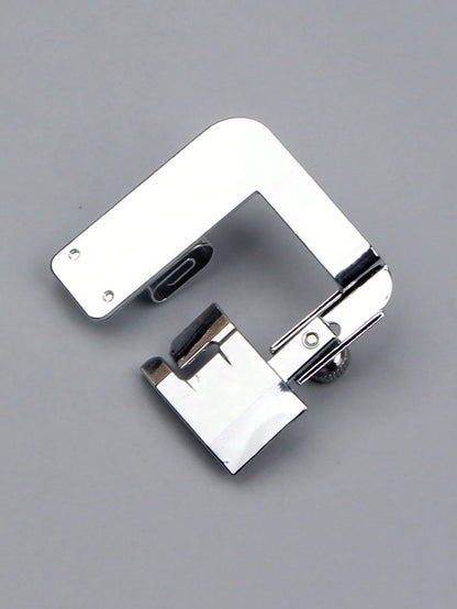 1/2Pcs Iron Alloy Rolled Hem Presser Foot, Adjustable Hemmer Foot Attachment For Most Household Sewing Machines, Universal Sewing Foot Accessories, Essential Sewing Supplies For DIY Craft Lovers, Fabr