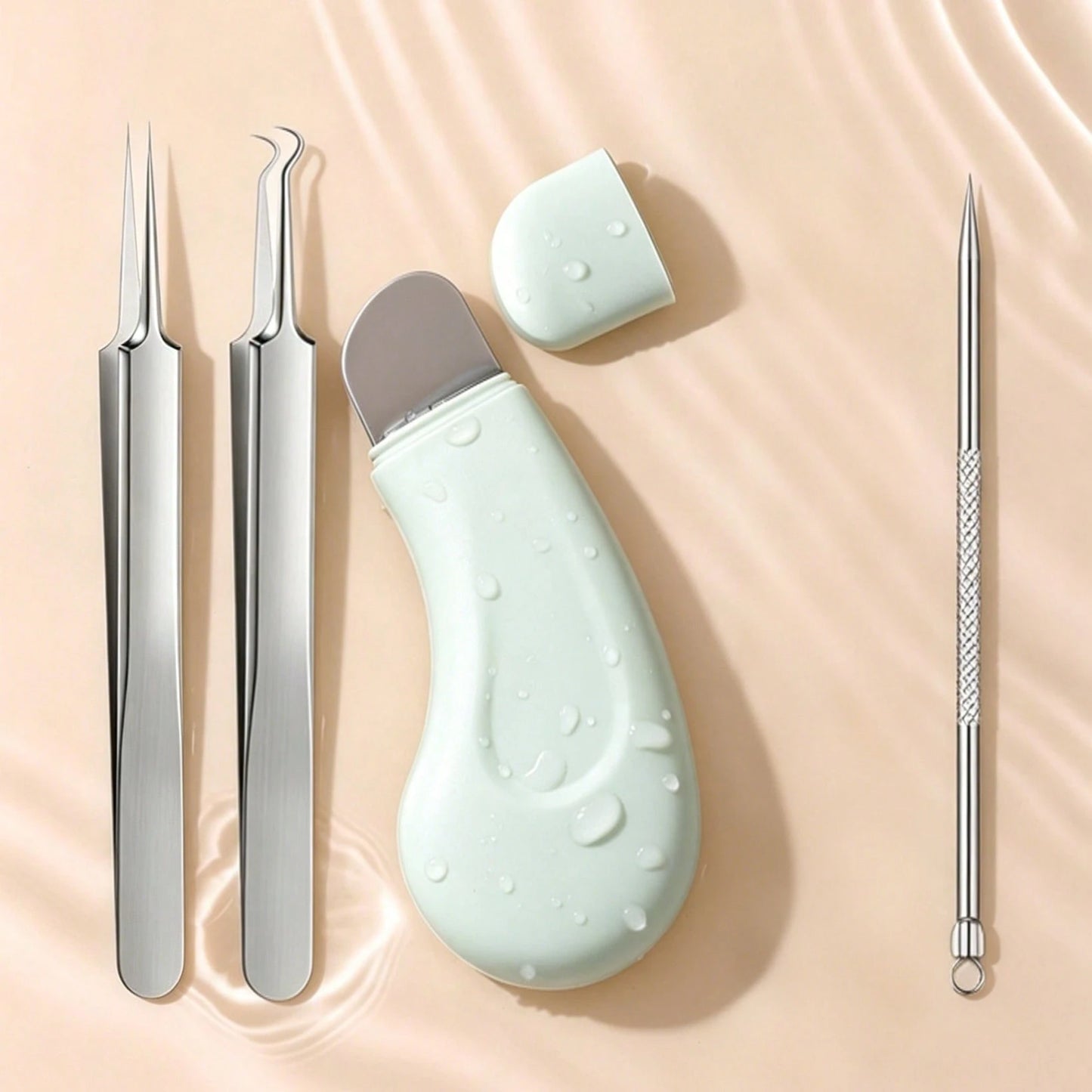 1/2pcs New Beauty Cleaning Nose Blackhead Remover, Deep Pore Cleansing Blackhead & Whitehead Removal Tool