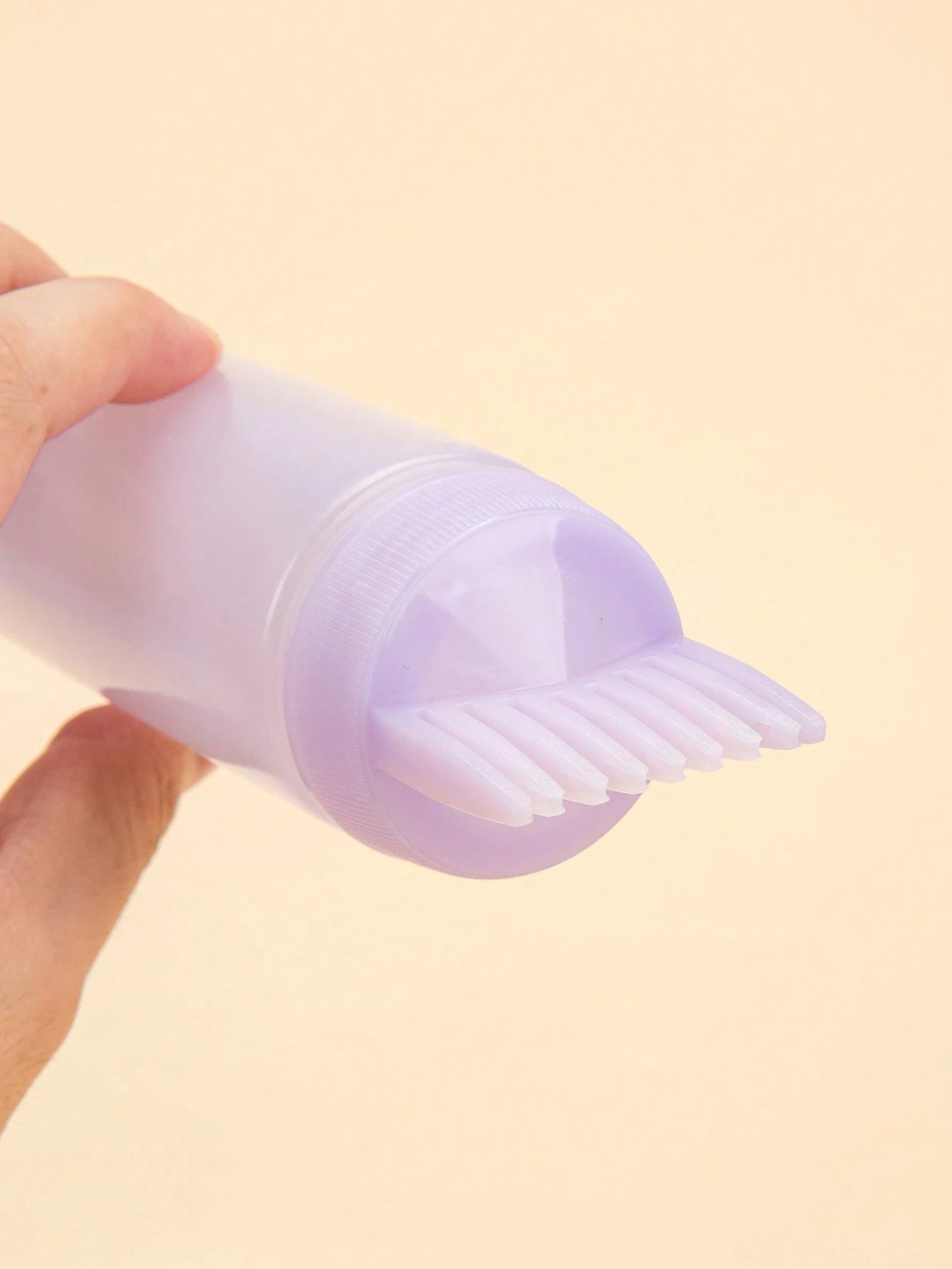 1/2pcs Spray Bottle Set, 180ml Shampoo Bottle, Hair Dye Bottle, Salon Styling Kit, Deep Cleansing Shampoo Bottle, Hair Root Brush, Hair Oil Applicator Bottle With Scale, Suitable For Hair Dyeing, Back