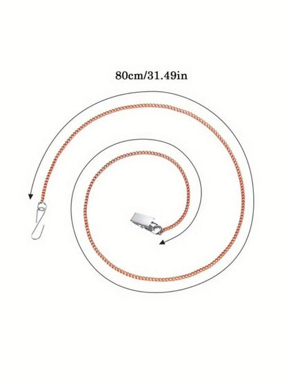 1/2pcs Stainless Steel Zipper Pull Hooks, Easy To Zip And Unzip Clothing, Coats, Bags - Suitable For Almost All Zipper Types, Zipper Assist, Stylish Zipper Pulls, Durable