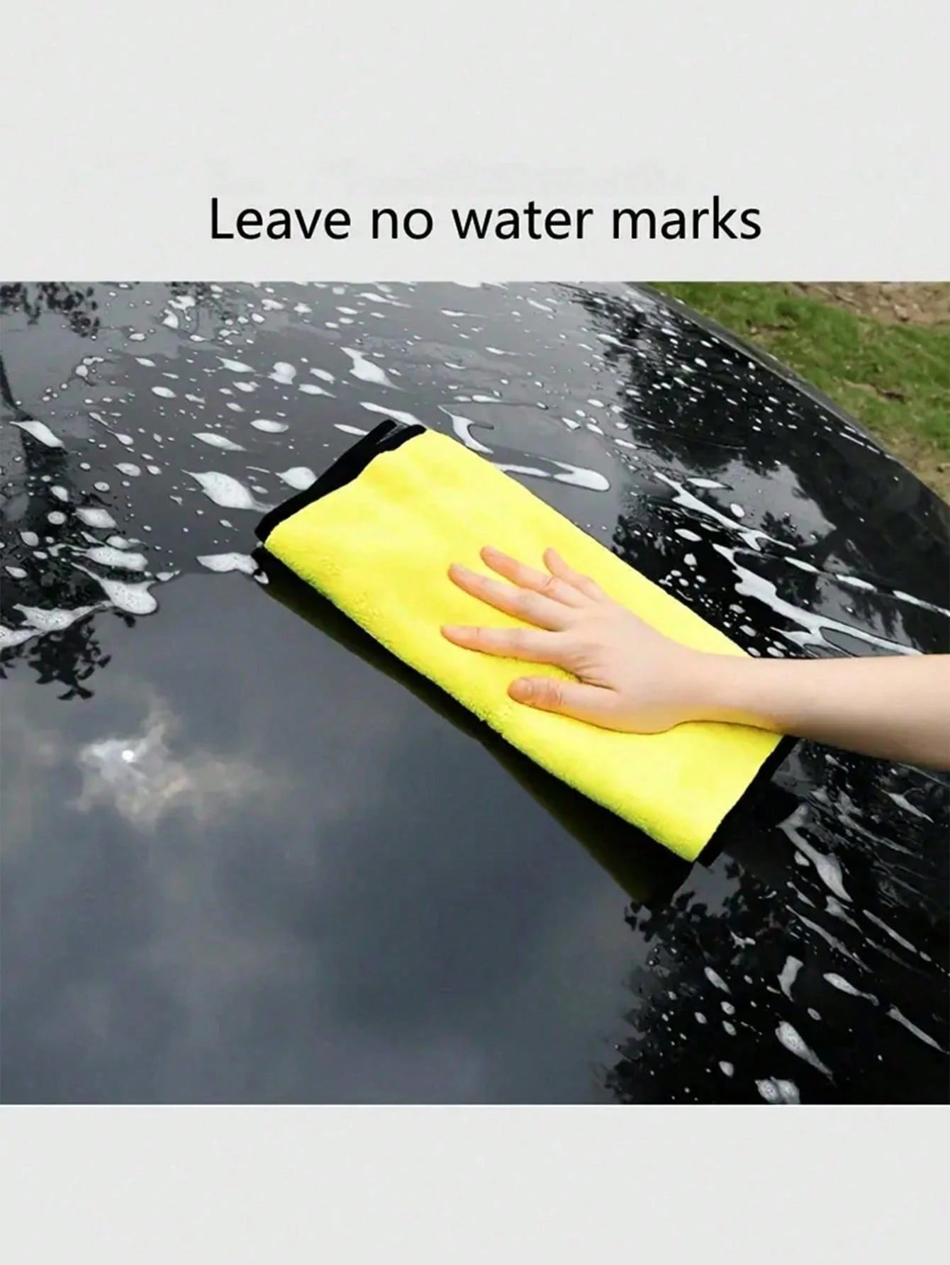 1/3/5/10pcs Multi-Purpose Plush Microfiber Cleaning Cloth Towels, For Home, Car Wash, Drying And Car Detailing