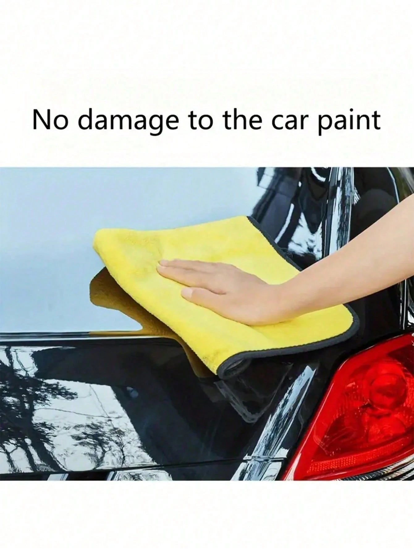 1/3/5/10pcs Multi-Purpose Plush Microfiber Cleaning Cloth Towels, For Home, Car Wash, Drying And Car Detailing