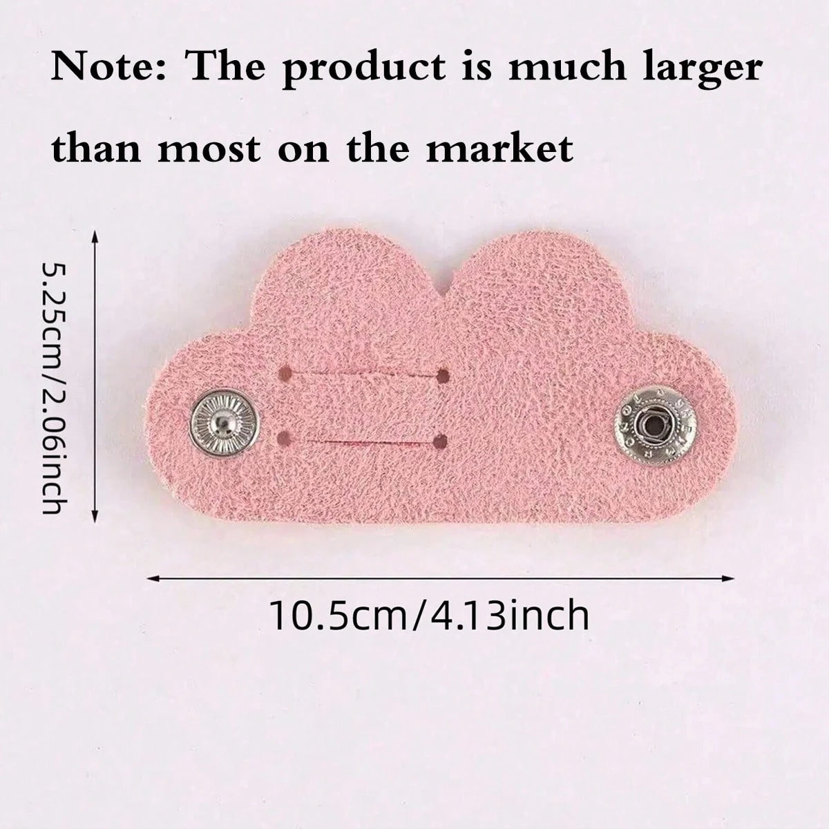 1/3/6 Pcs Heart Cord Organizer Earbud Holder Earphones Headphones Cable Winder Earbud Organizer, PU Leather Cable Organizer Gifts For Men Women Couple, Matcha (Random Color)