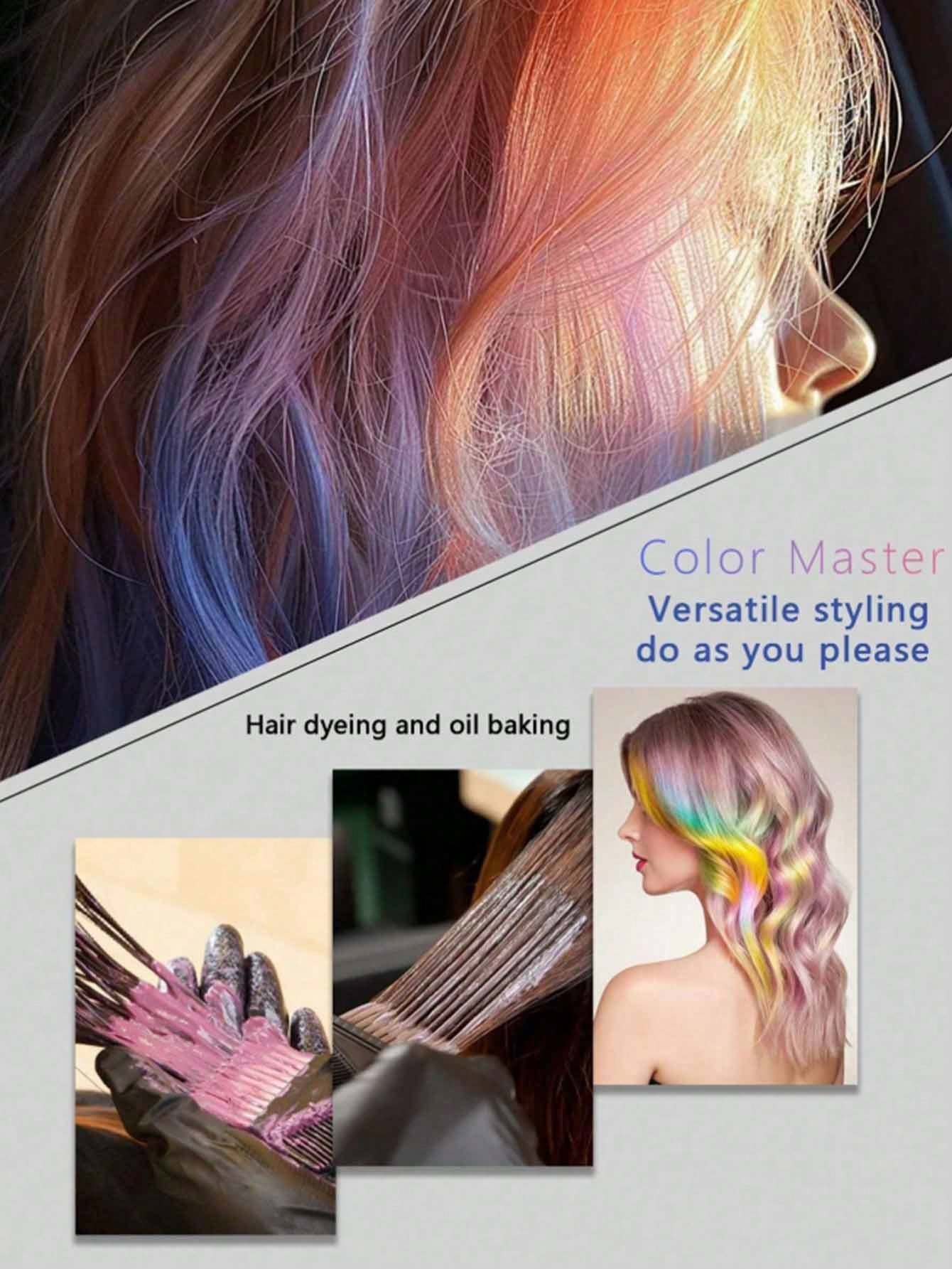 1/3pcs Pick Dye Plate And Highlight Plate, Long And Short Hair Dye Plate, Hair Dye Tool, Used For Dyeing, Bleaching And Precision Hairdressing Tools, Suitable For Hair Salons And Hairstylists To Use A