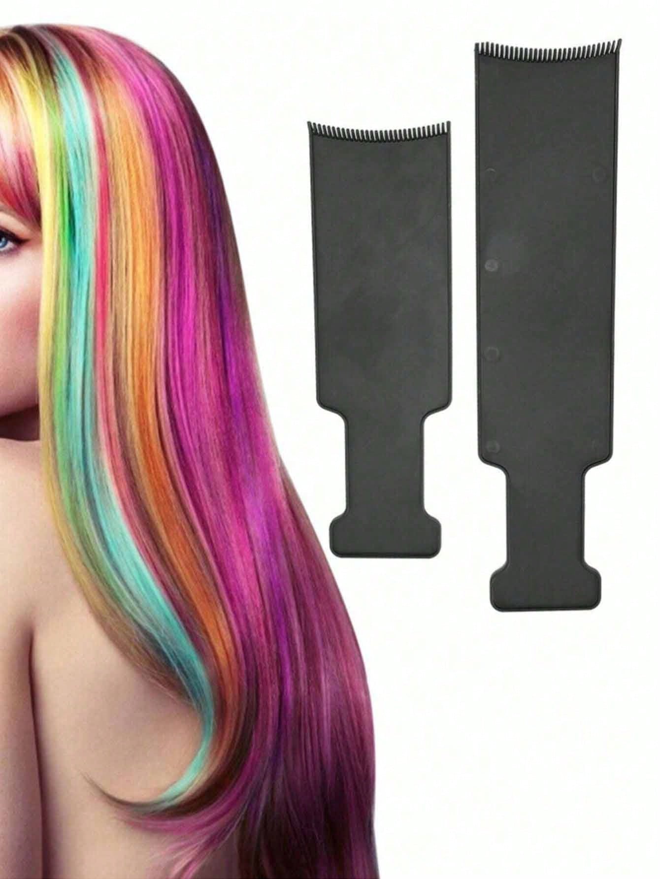 1/3pcs Pick Dye Plate And Highlight Plate, Long And Short Hair Dye Plate, Hair Dye Tool, Used For Dyeing, Bleaching And Precision Hairdressing Tools, Suitable For Hair Salons And Hairstylists To Use A