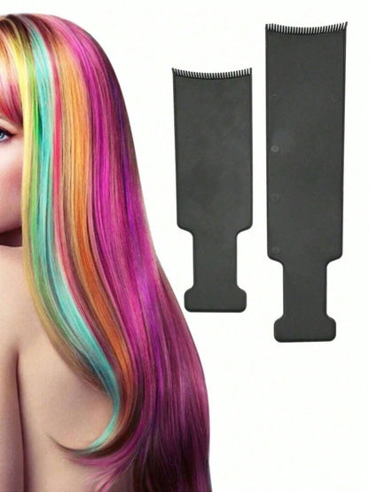 1/3pcs Pick Dye Plate And Highlight Plate, Long And Short Hair Dye Plate, Hair Dye Tool, Used For Dyeing, Bleaching And Precision Hairdressing Tools, Suitable For Hair Salons And Hairstylists To Use A