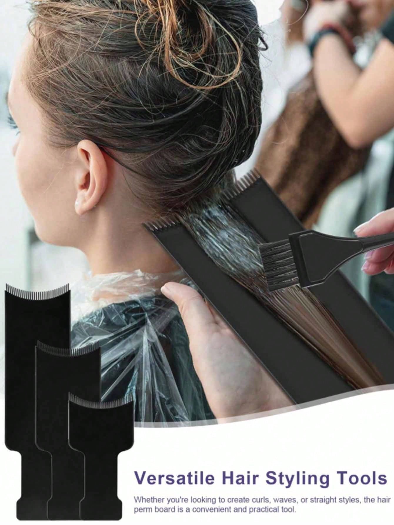 1/3pcs Pick Dye Plate And Highlight Plate, Long And Short Hair Dye Plate, Hair Dye Tool, Used For Dyeing, Bleaching And Precision Hairdressing Tools, Suitable For Hair Salons And Hairstylists To Use A