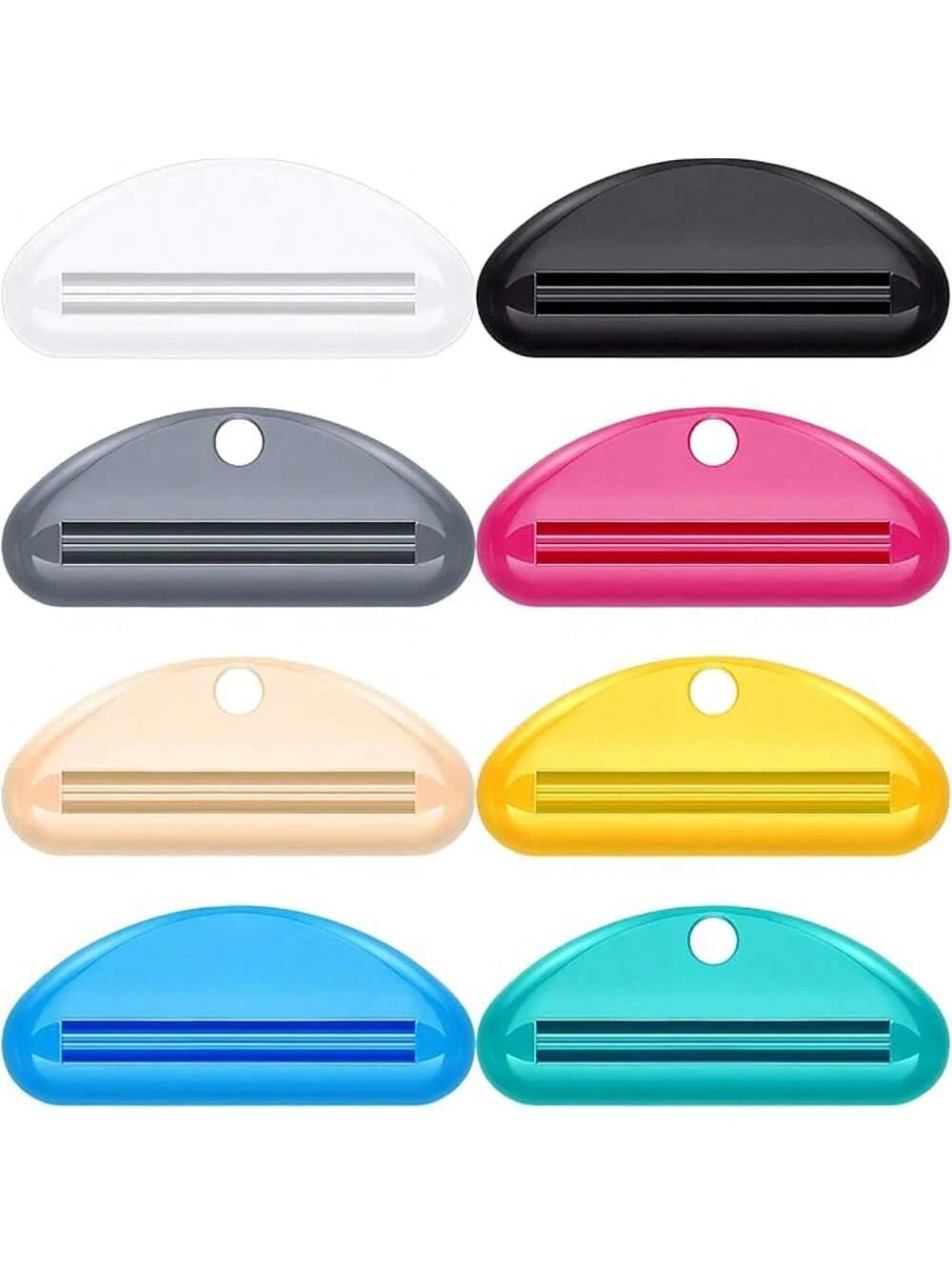 1/4 Creative Manual Toothpaste Squeezer, Also Suitable For Hand Cream, Cosmetics And Fun Toothpaste Holder