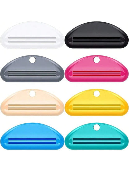 1/4 Creative Manual Toothpaste Squeezer, Also Suitable For Hand Cream, Cosmetics And Fun Toothpaste Holder