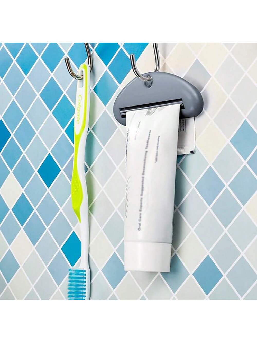 1/4 Creative Manual Toothpaste Squeezer, Also Suitable For Hand Cream, Cosmetics And Fun Toothpaste Holder