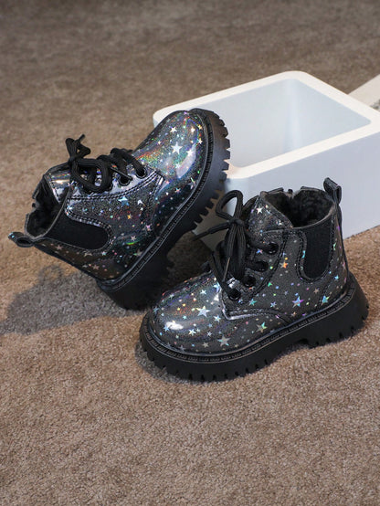 1-5 Years Old Toddlers Boots, Soft Sole Non-Slip Leather Waterproof Winter New Arrival