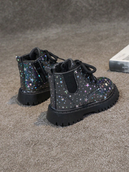 1-5 Years Old Toddlers Boots, Soft Sole Non-Slip Leather Waterproof Winter New Arrival