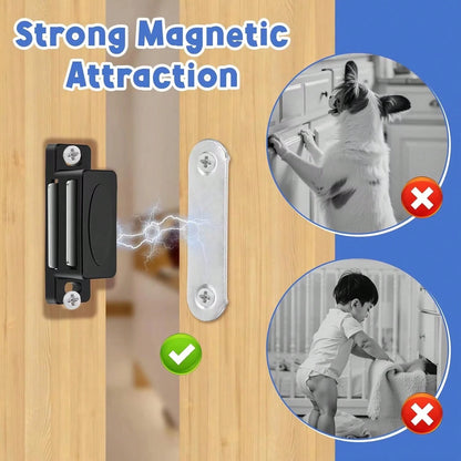 1/5Pcs Cabinet Magnets For Closure, Magnetic Cabinet Door Catch Strong Magnetic For Kitchen Cabinets Bedroom Wardrobe Cabinet Door Catch