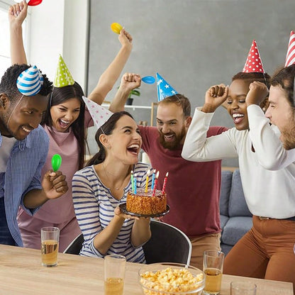 1/6/12pcs Plastic Maracas, Suitable For Birthday Party, Party Favors, Holiday Decorations, Candy Bag Fillers, Random Colors