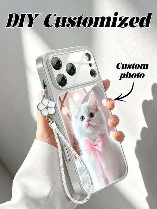 1 Customizable Black Phone Case For Family Couple And Friend Photos, Personalized Customization Cover With Photo, Compatible With 17 Pro Max/17 Air/17 Pro/17 Matte/16/15/14/13 Phone Case, Upgraded Ful