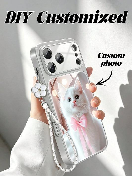 1 Customizable Black Phone Case For Family Couple And Friend Photos, Personalized Customization Cover With Photo, Compatible With 17 Pro Max/17 Air/17 Pro/17 Matte/16/15/14/13 Phone Case, Upgraded Ful