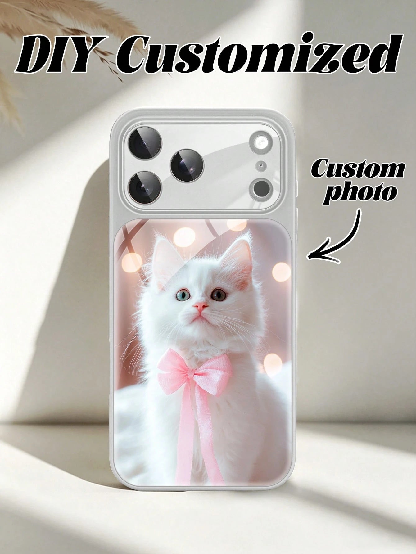 1 Customizable Black Phone Case For Family Couple And Friend Photos, Personalized Customization Cover With Photo, Compatible With 17 Pro Max/17 Air/17 Pro/17 Matte/16/15/14/13 Phone Case, Upgraded Ful