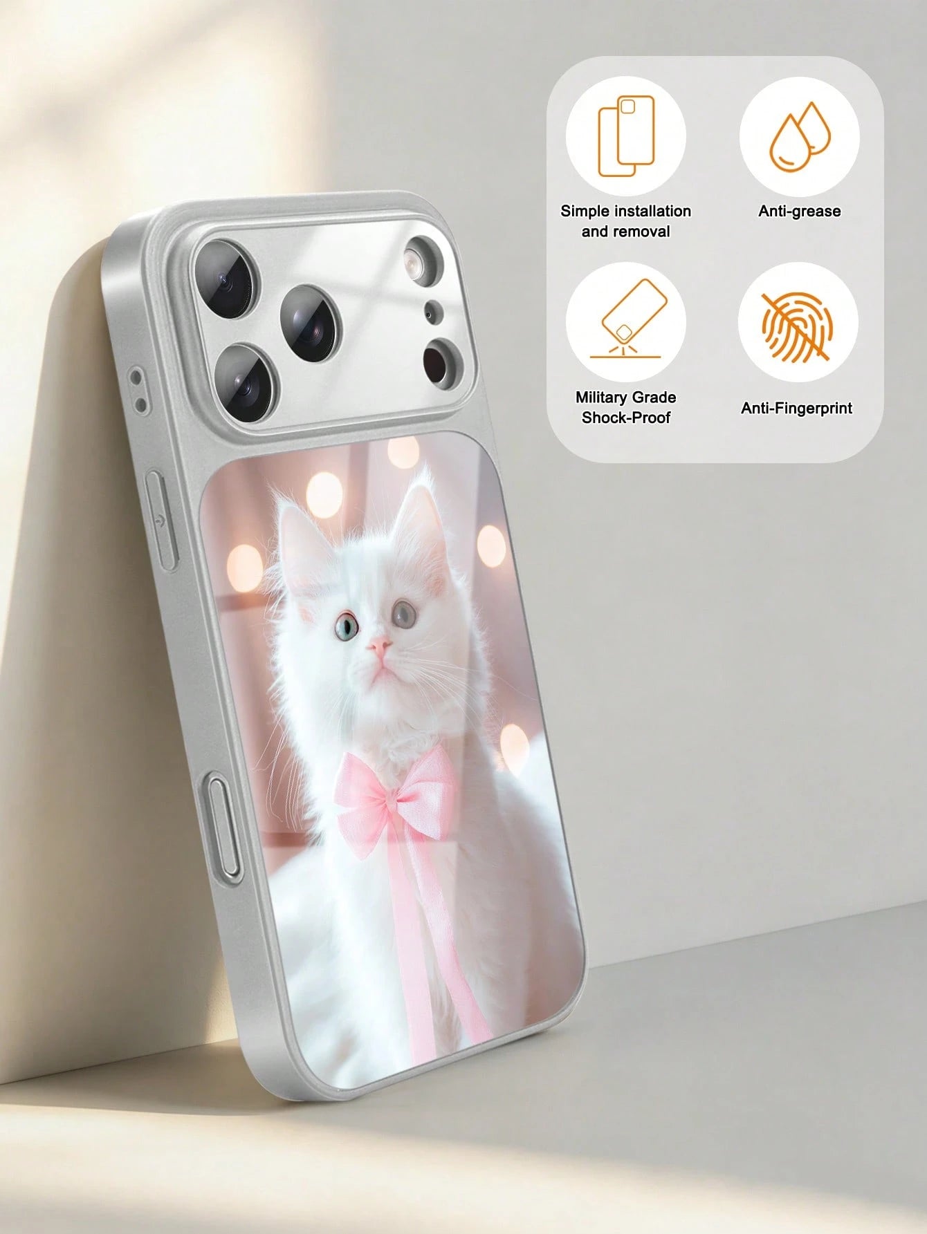1 Customizable Black Phone Case For Family Couple And Friend Photos, Personalized Customization Cover With Photo, Compatible With 17 Pro Max/17 Air/17 Pro/17 Matte/16/15/14/13 Phone Case, Upgraded Ful