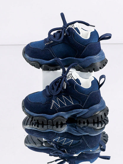 1 Pair Baby Sports Shoes Spring Autumn Fashion New Kids White Sneakers Soft Sole Anti-Slip Boys Casual Skate Shoes Infant Breathable Shoes Soft Upper Breathable Sports Shoes, Suitable For Boys And Gir