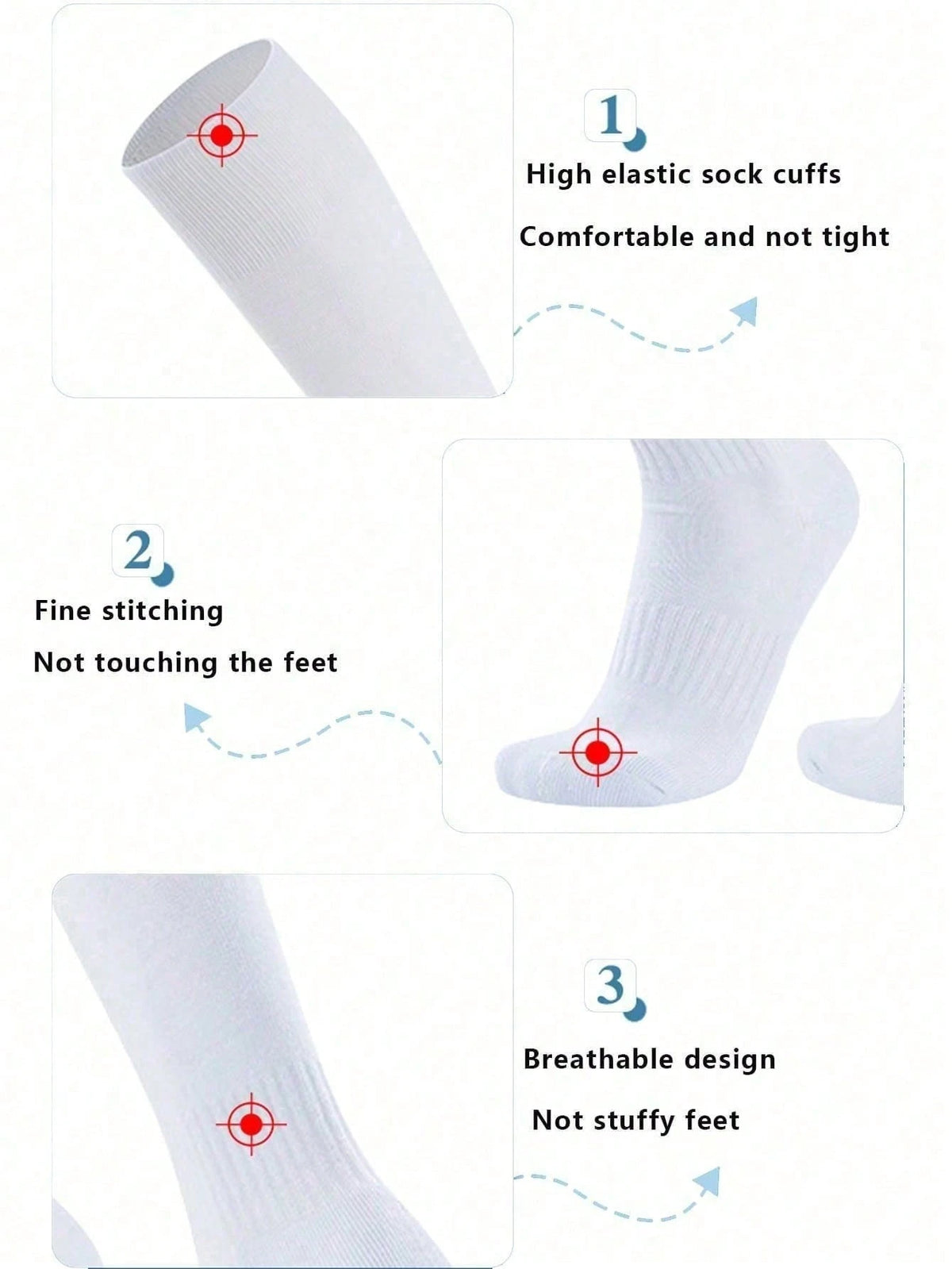 1 Pair Kids Anti-Slip Thickened Long Football Socks, Solid Color Long Sporty Socks For Basketball, Suitable For 2-12 Years Old Bo, First Day Of School