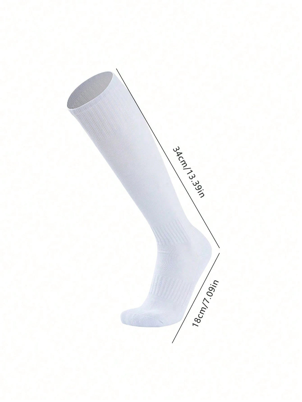 1 Pair Kids Anti-Slip Thickened Long Football Socks, Solid Color Long Sporty Socks For Basketball, Suitable For 2-12 Years Old Bo, First Day Of School