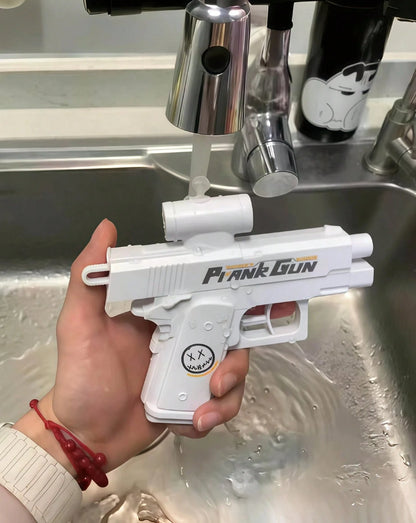1 Pc Double-Sided Prank Water Gun Creative Reverse Squirting Water Gun Prank Funny Spraying Water Toy#Different Batches May Have Slight Variations In Fonts, Patterns, And Cork Colors.Colors Will Be Sh