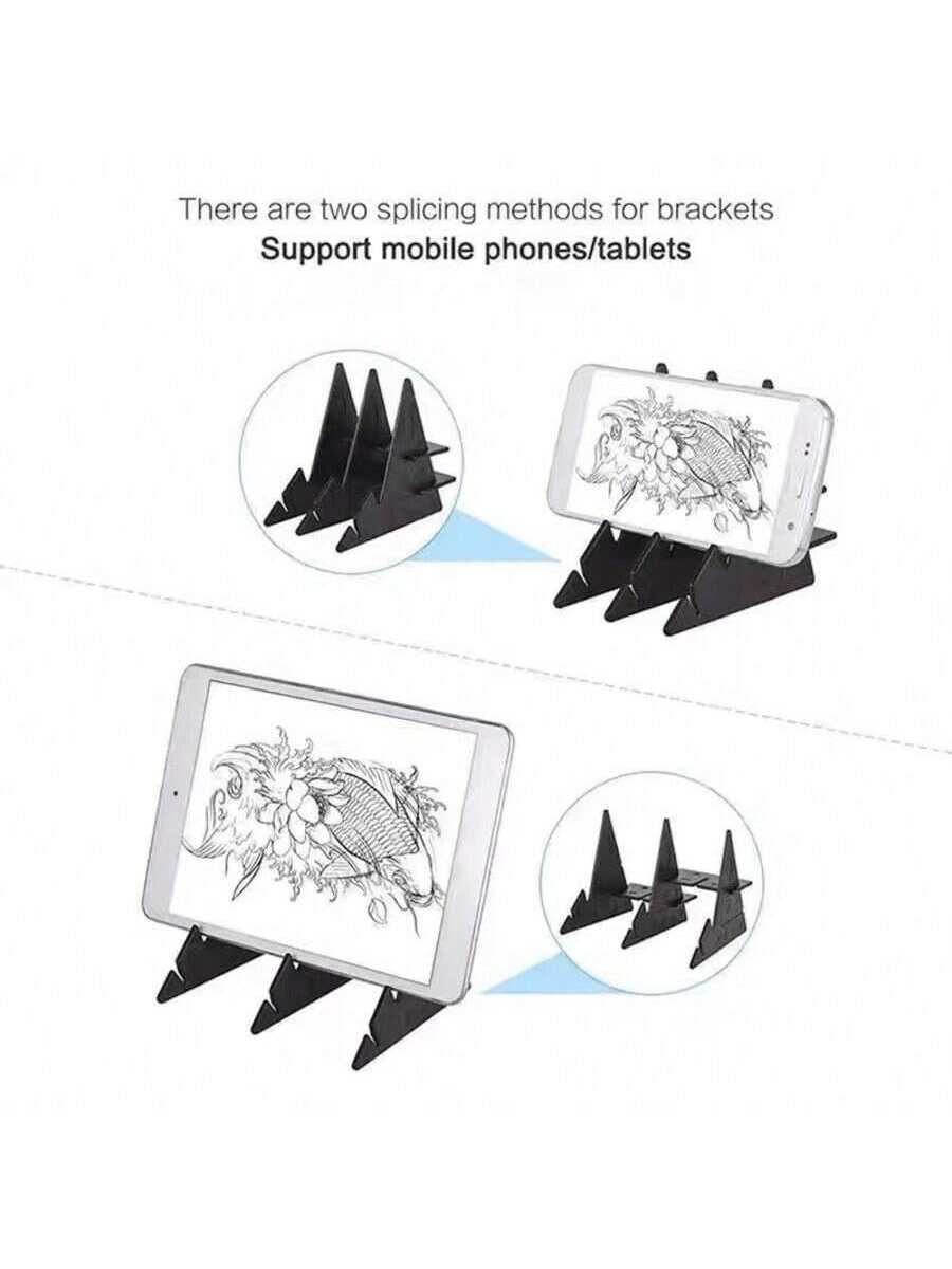 1 Set Creative Drawing & Sketching Tools Kit With Projection Board- Compatible With Phones And Tablets, Suitable For Artists, Painting Lovers, Portable Optical Drawing Projection Tool, Christmas, New