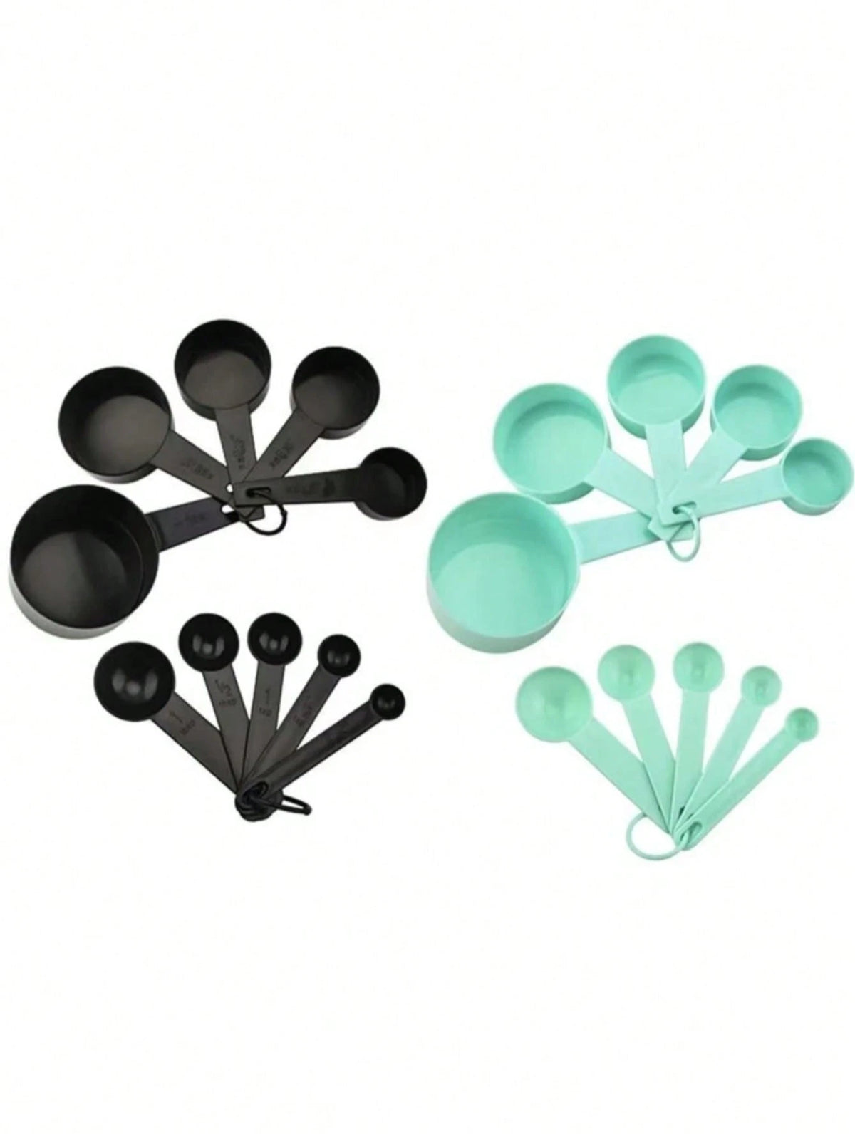 1 Set Of 10,Measuring Cups & Spoons Set,Kitchen Aid Measuring Cups And Spoons,Stackable Cups And Spoons,Kitchen Gadgets For Cooking & Baking