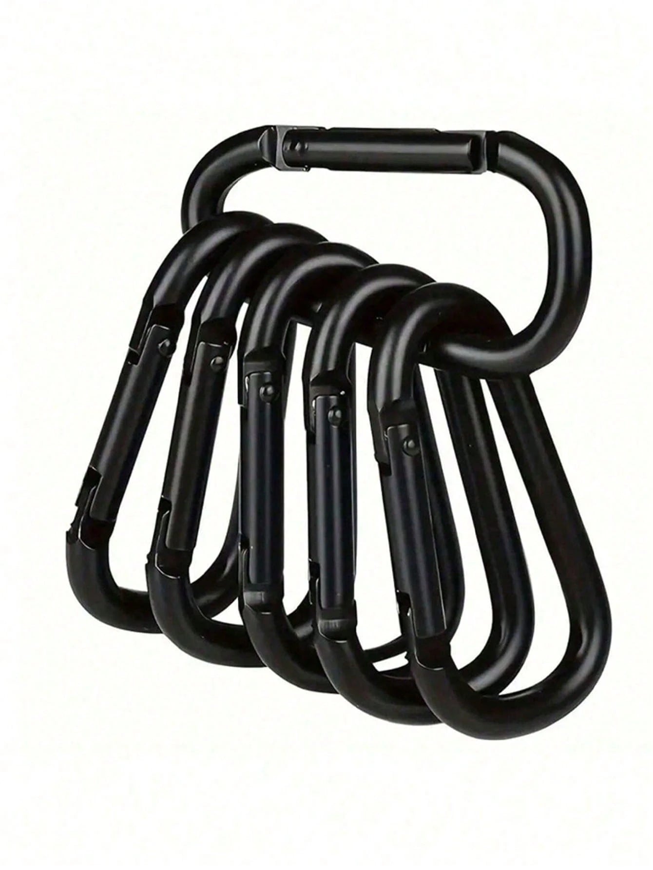 10/1pc D-Shaped High-Quality Aluminum Alloy Carabiner, DIY Carabiner, Accessories And Keychain, Backpack Decorative Buckle, Suitable For Outdoor Climbing Backpacks And Daily Wear, Lightweight And Vers