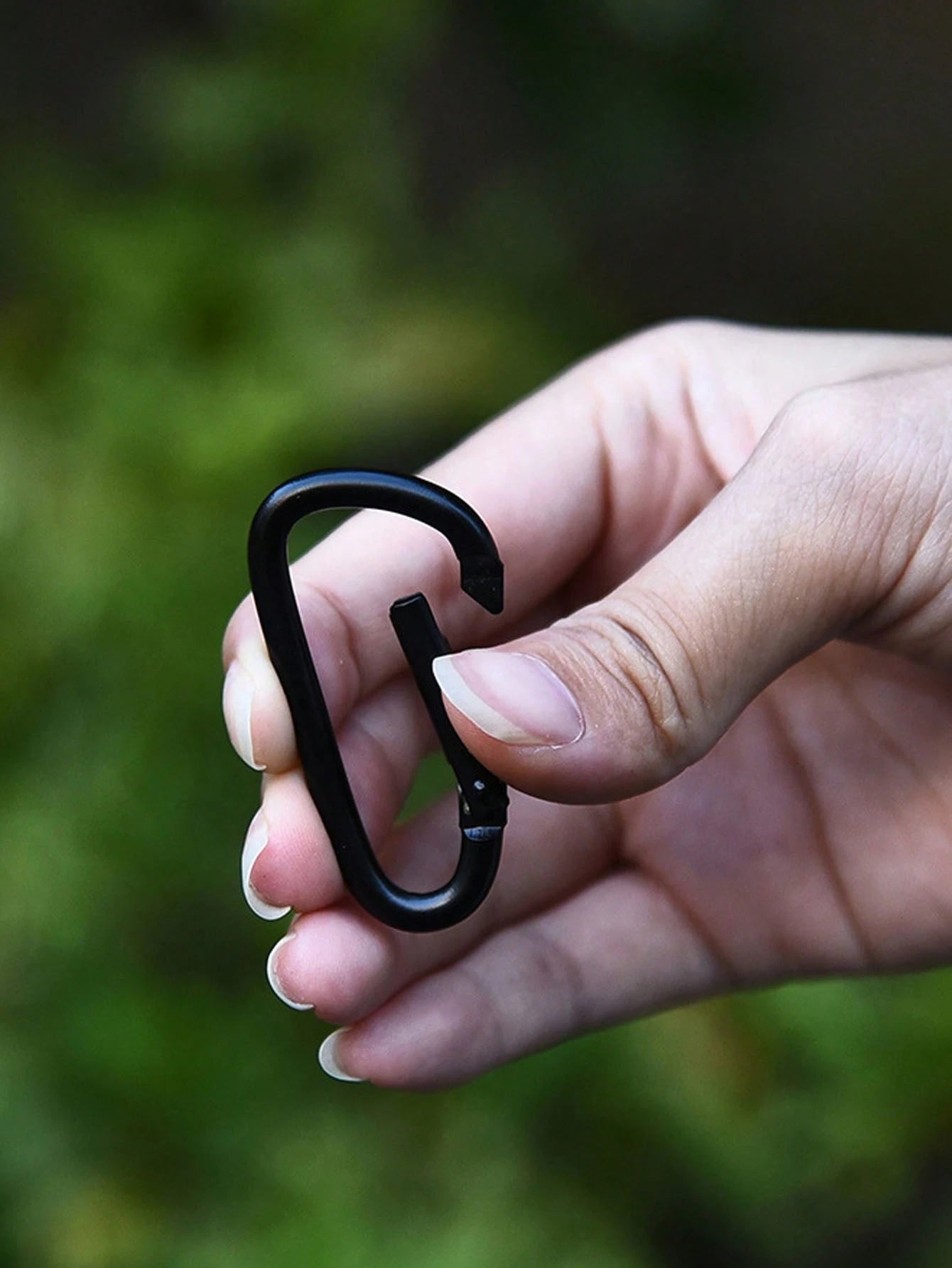 10/1pc D-Shaped High-Quality Aluminum Alloy Carabiner, DIY Carabiner, Accessories And Keychain, Backpack Decorative Buckle, Suitable For Outdoor Climbing Backpacks And Daily Wear, Lightweight And Vers