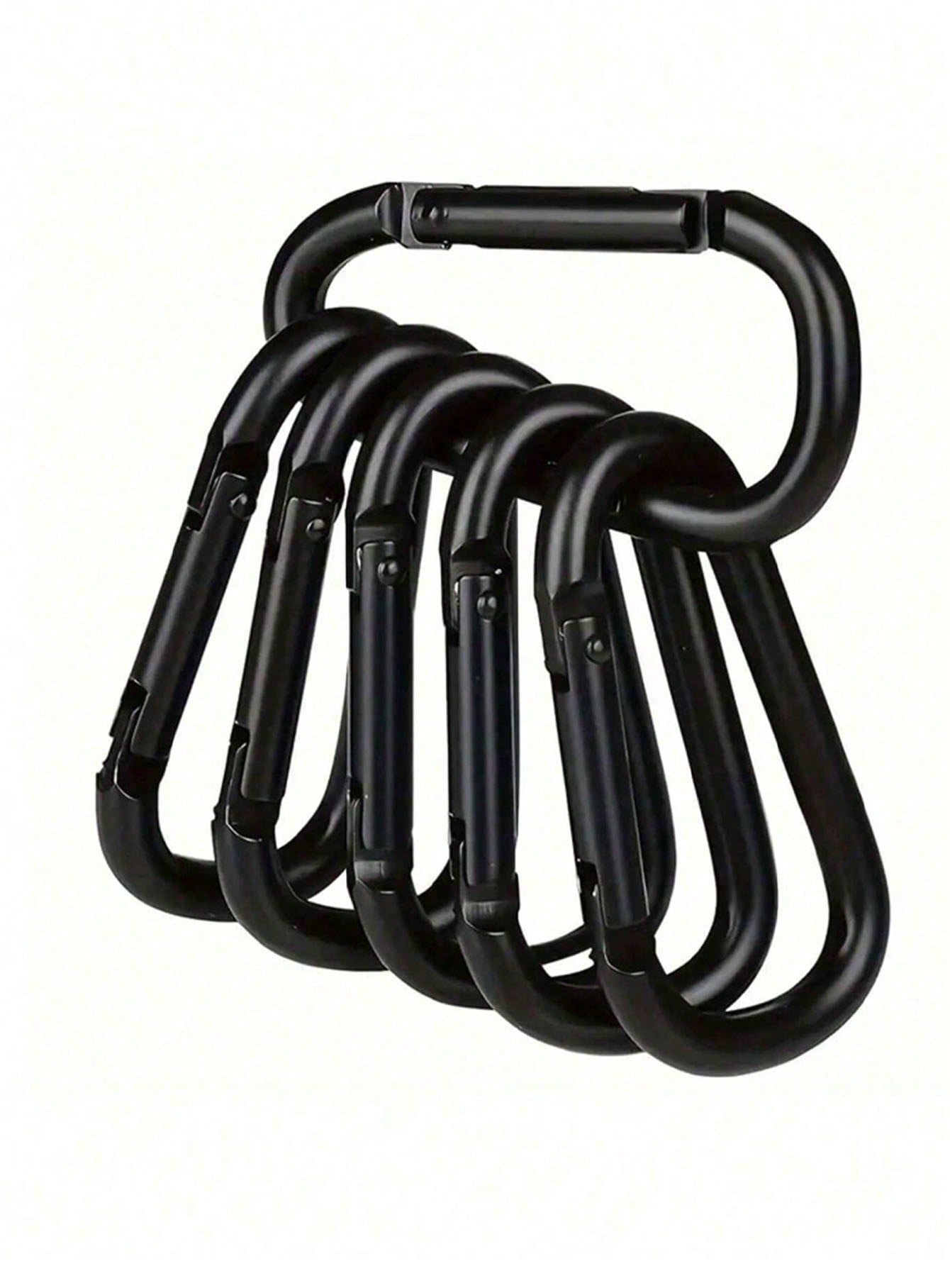 10/1pc D-Shaped High-Quality Aluminum Alloy Carabiner, DIY Carabiner, Accessories And Keychain, Backpack Decorative Buckle, Suitable For Outdoor Climbing Backpacks And Daily Wear, Lightweight And Vers